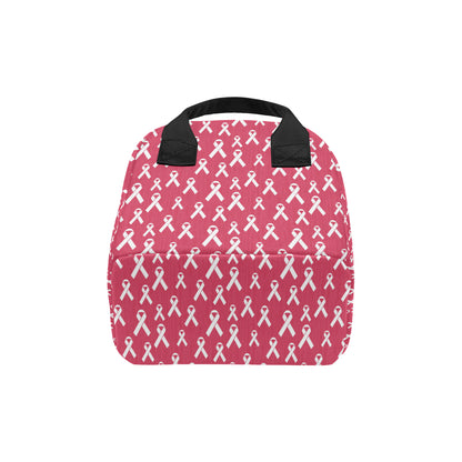 Breast Cancer Awareness Symbol Insulated Lunch Bag