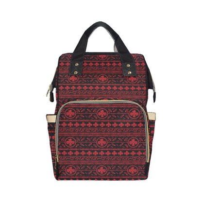Native American Eagle Themed Print Diaper Bag Backpack