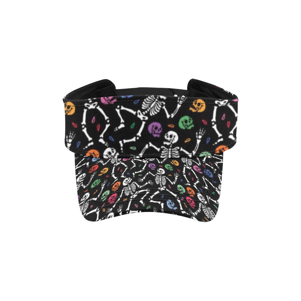 Skeleton Print Design LKS307 Unisex Sun Visor