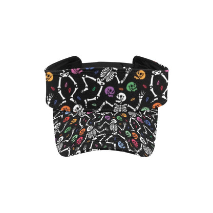 Skeleton Print Design LKS307 Unisex Sun Visor