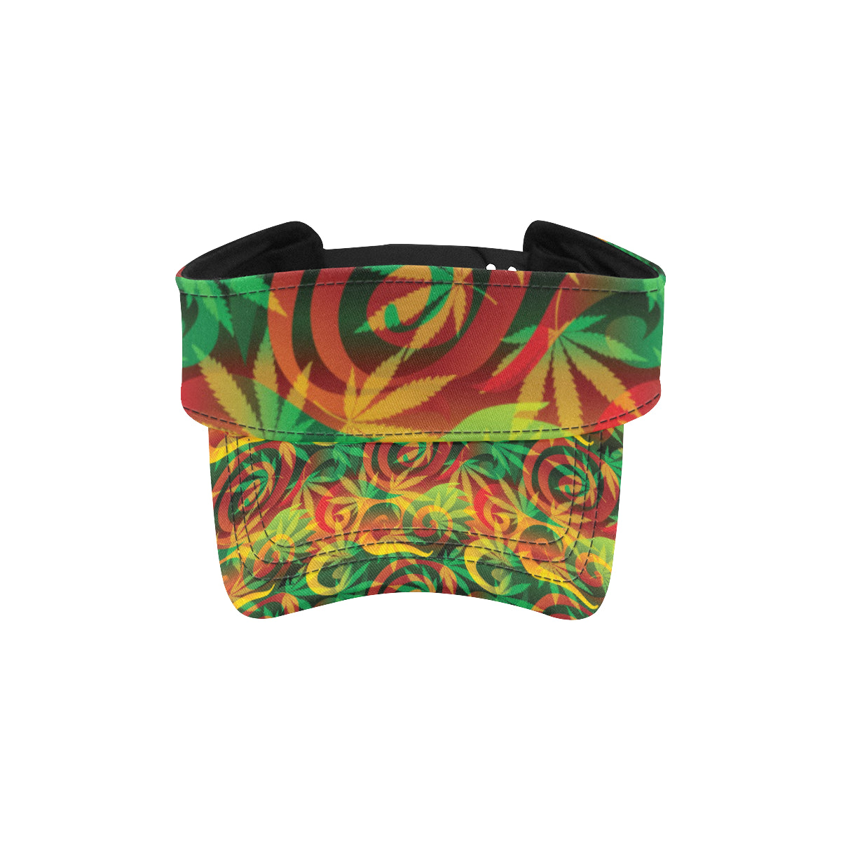Rastafarian Pattern Print Design A01 Unisex Sun Visor
