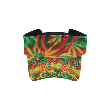 Rastafarian Pattern Print Design A01 Unisex Sun Visor