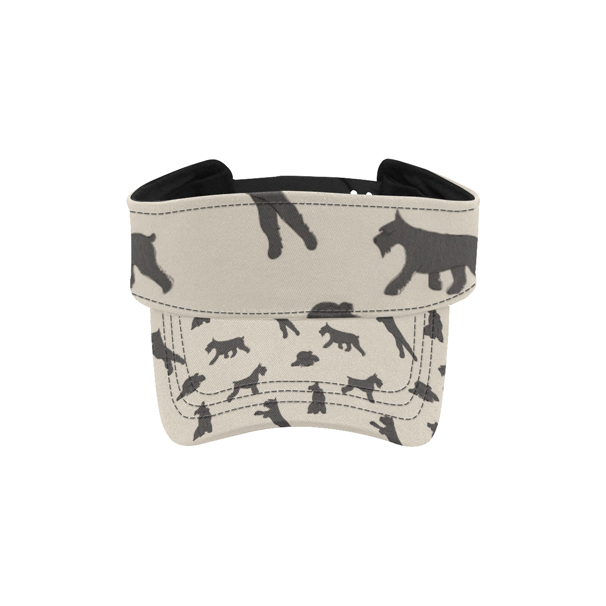 Schnauzers Pattern Print Design A06 Unisex Sun Visor