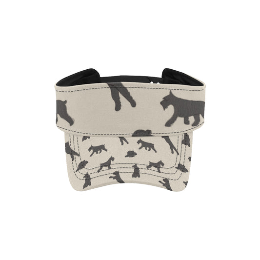 Schnauzers Pattern Print Design A06 Unisex Sun Visor