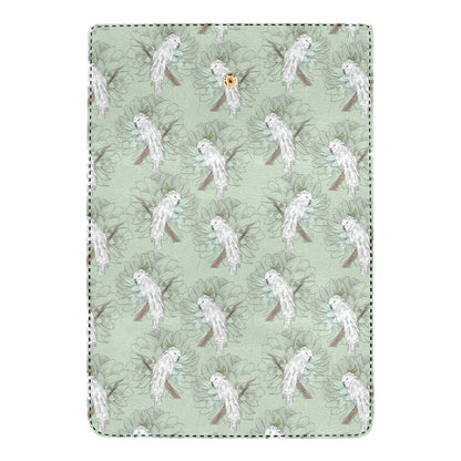 Cockatiel Pattern Print Design 01 Women's Trifold Wallet
