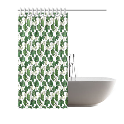 Bok Choy Pattern Print Design 02 Shower Curtain