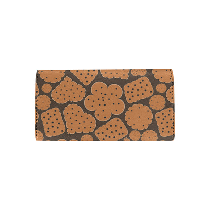 Cracker Pattern Print Design 01 Women's Trifold Wallet