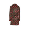 Sausage Print Design LKS302 Women's Fleece Robe