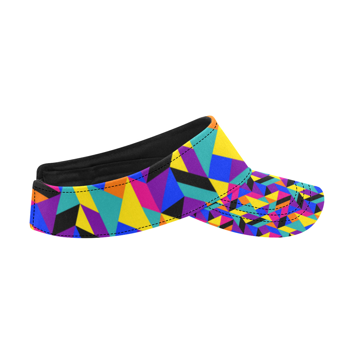 90s Colorful Pattern Print Design 1 Unisex Sun Visor