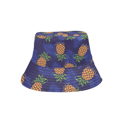 Pineapple Pattern Print Design PP02 Unisex Bucket Hat