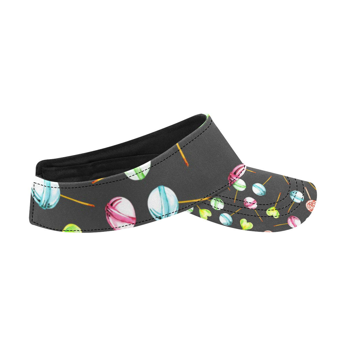 Lollipop Pattern Print Design LL02 Unisex Sun Visor