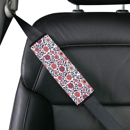 Suzani Print Design LKS304 Car Seat Belt Cover