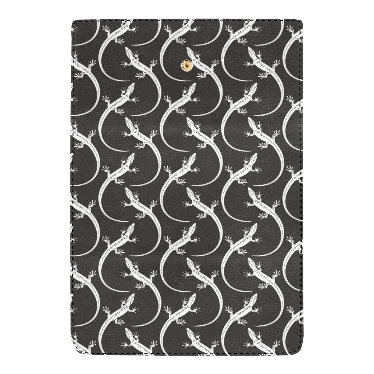 lizard Pattern Print Design 01 Women's Trifold Wallet