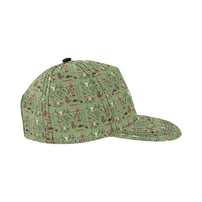Native Indian Themed Design Print Snapback Cap