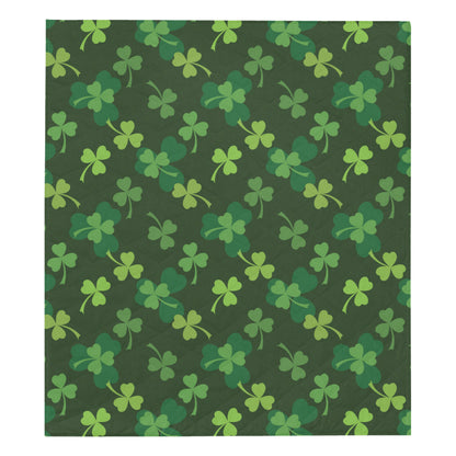 Irish Pattern Print Design 03 Premium Quilt