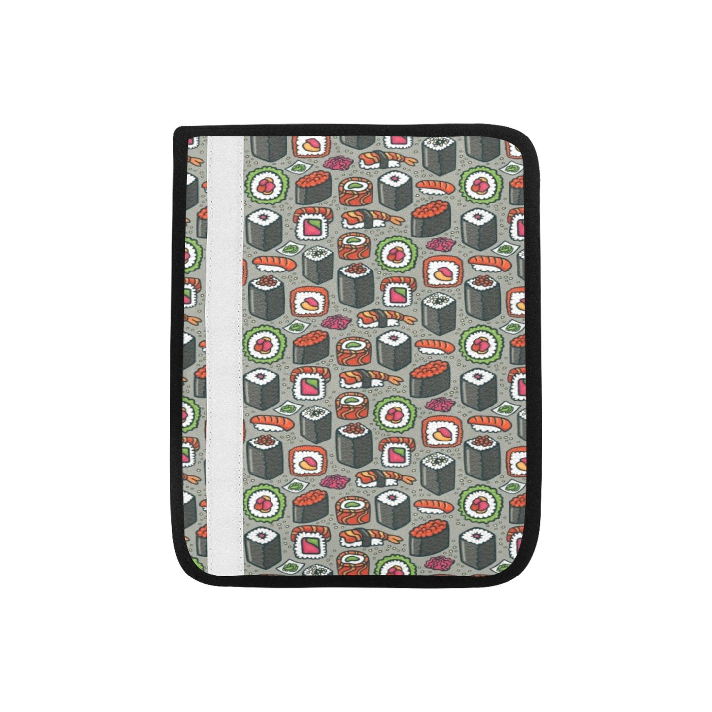 Sushi Print Design LKS301 Car Seat Belt Cover