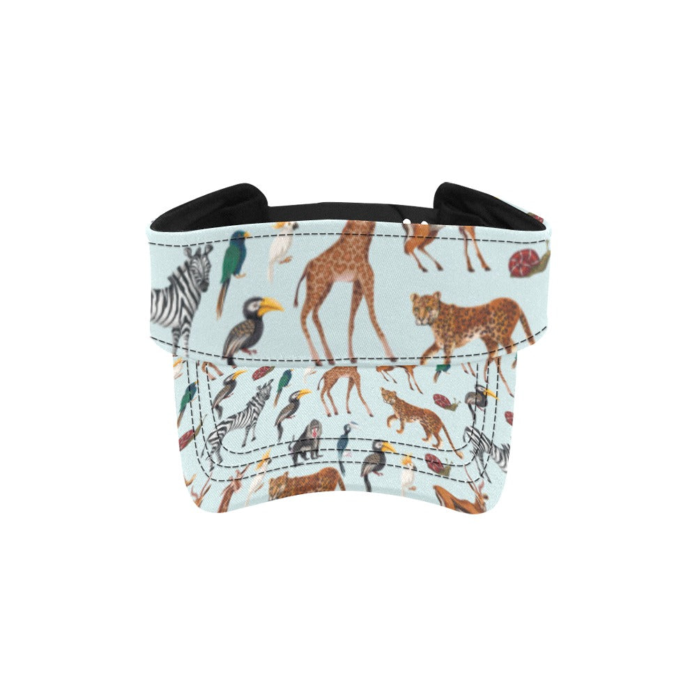 Safari Animal Print Design LKS306 Unisex Sun Visor