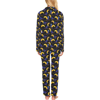 Toucan Print Design LKS307 Women's Long Pajama Set