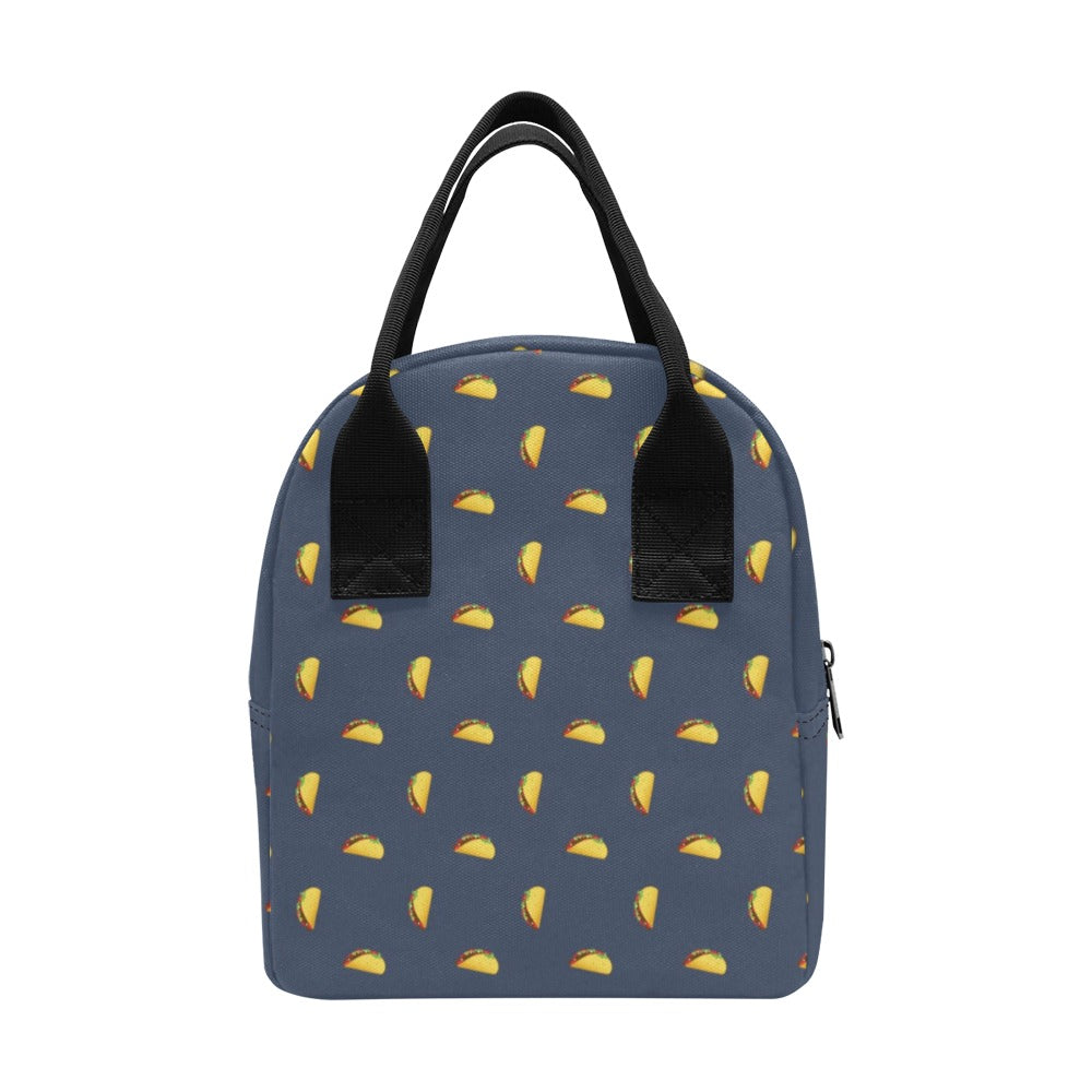Taco Print Design LKS305 Insulated Lunch Bag