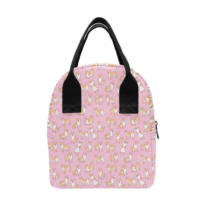 Shiba Inu Print Design LKS303 Insulated Lunch Bag