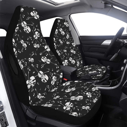 Violin Print Design LKS404 Car Seat Covers