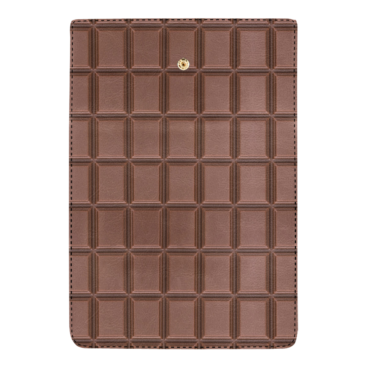 Chocolate Pattern Print Design 03 Women's Trifold Wallet