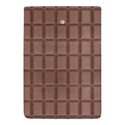 Chocolate Pattern Print Design 03 Women's Trifold Wallet