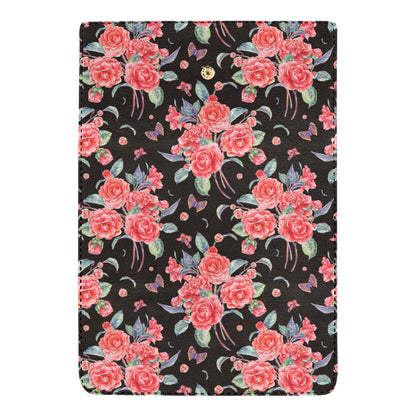 Camellia Pattern Print Design CM03 Women's Trifold Wallet
