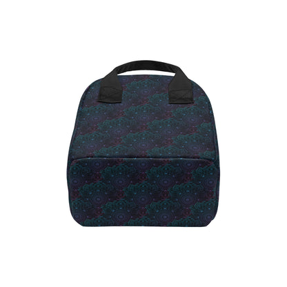 Boho Floral Mandala Insulated Lunch Bag