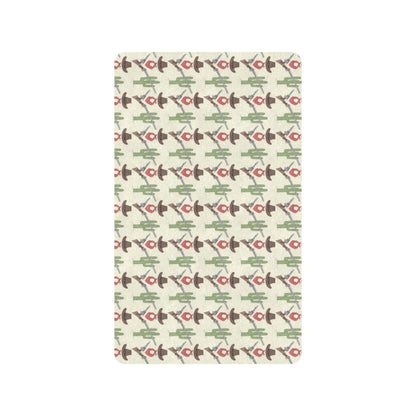 Western Cowboy Print Rubber Doormat