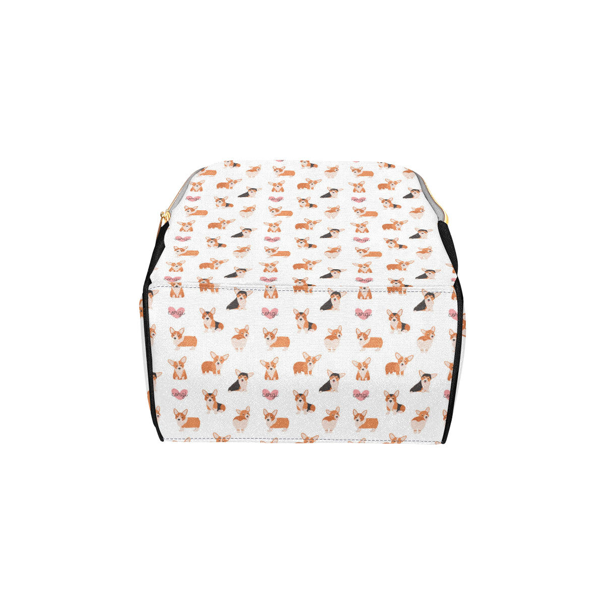 Cardigan Welsh Corgis Pattern Print Design 02 Diaper Bag Backpack
