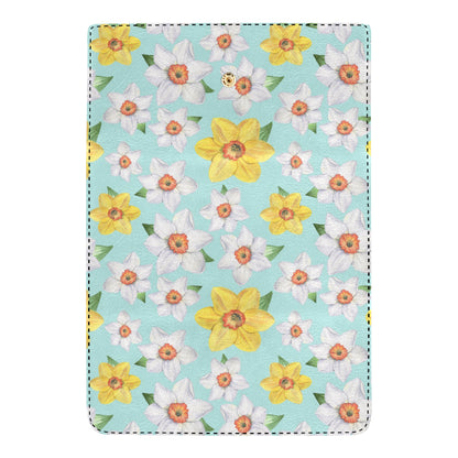 Daffodils Pattern Print Design DF07 Women's Trifold Wallet