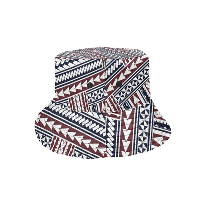 Polynesian Tribal line Unisex Bucket Hat