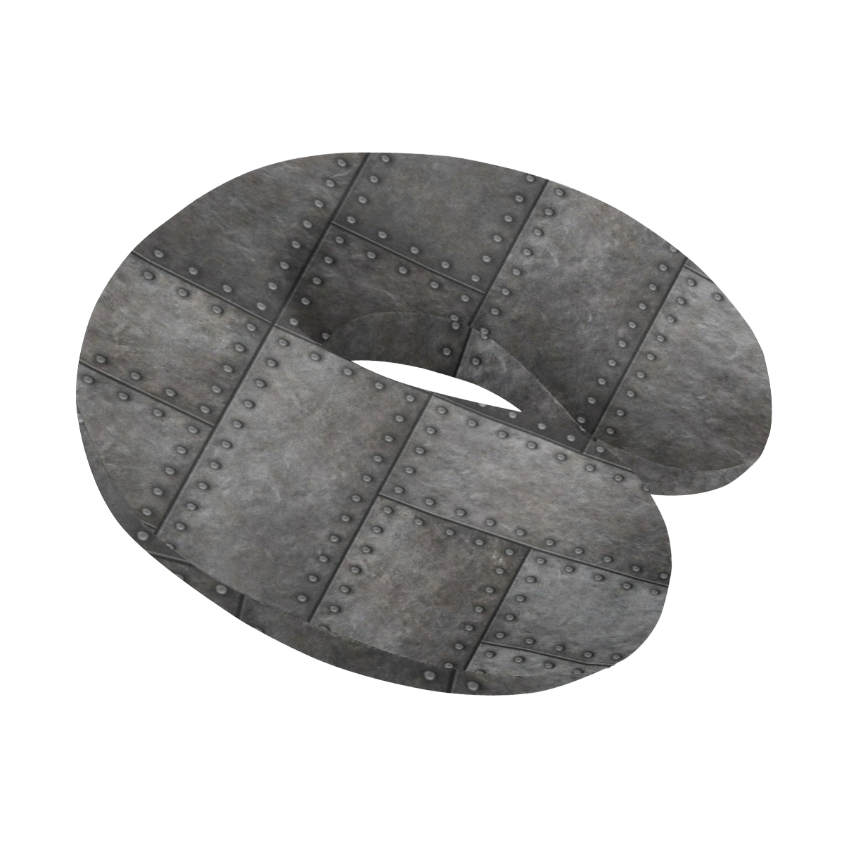Armor Pattern Print Design 02 U-Shaped Travel Neck Pillow