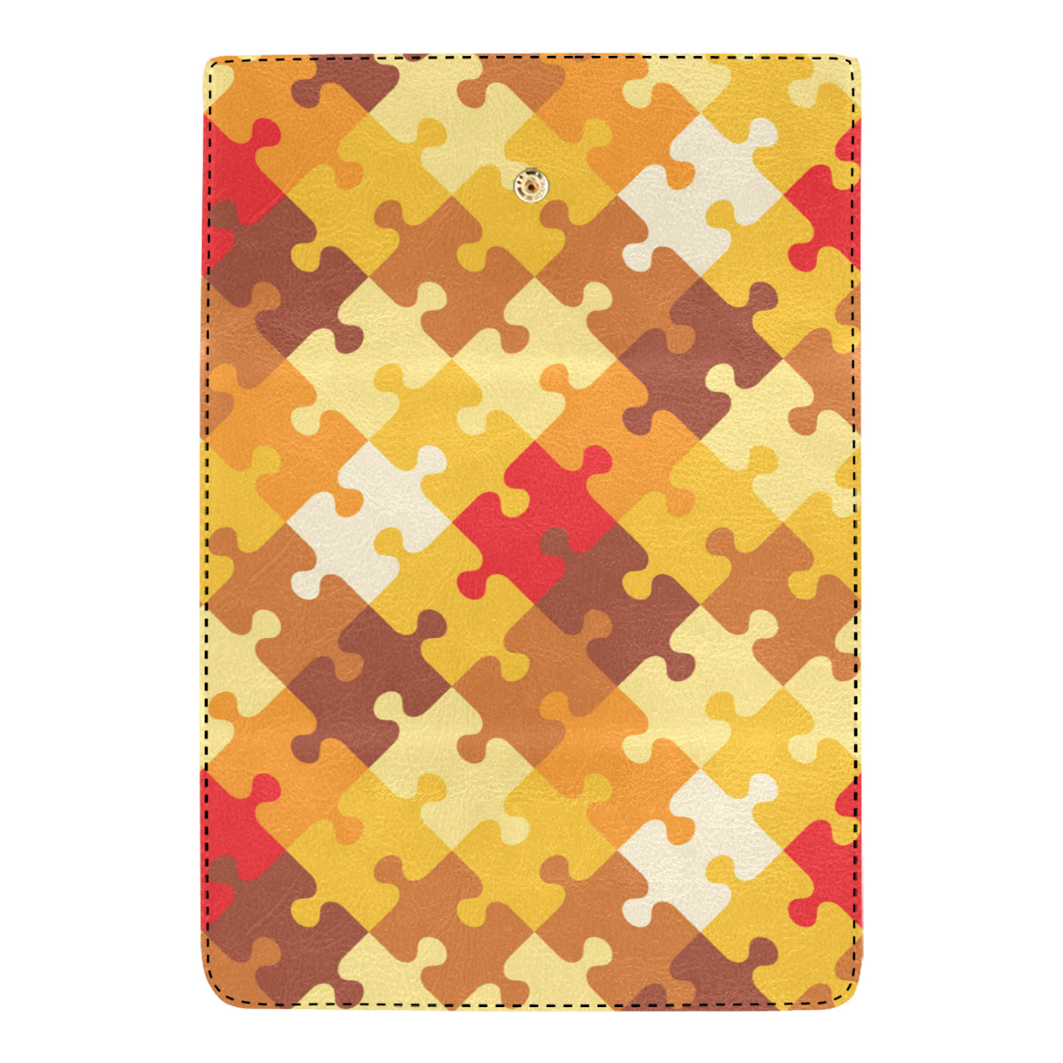Puzzle Pattern Print Design A01 Women's Trifold Wallet