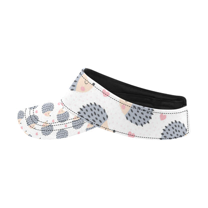 Hedgehog Baby Pattern Print Design 03 Unisex Sun Visor