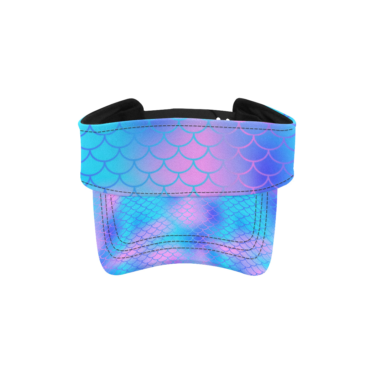Mermaid Scales Pattern Print Design 04 Unisex Sun Visor