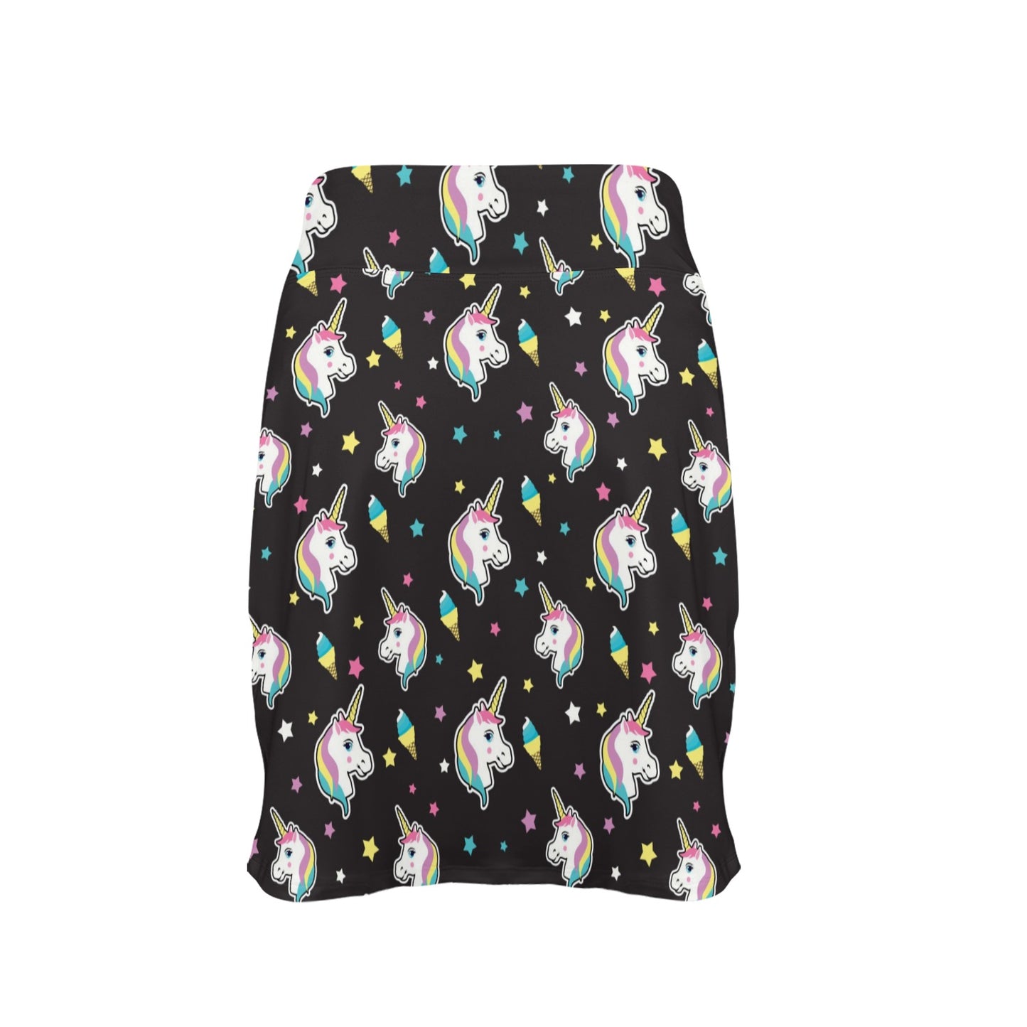 Unicorn Print Design LKS302 17" Golf & Pickleball Skort with Pockets