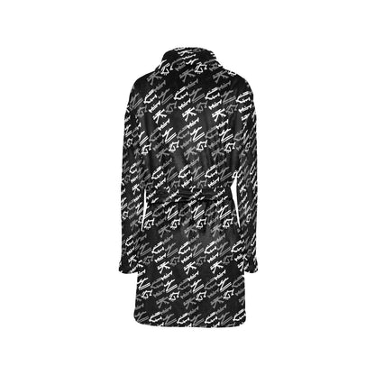 Vikings Print Design LKS306 Women's Fleece Robe