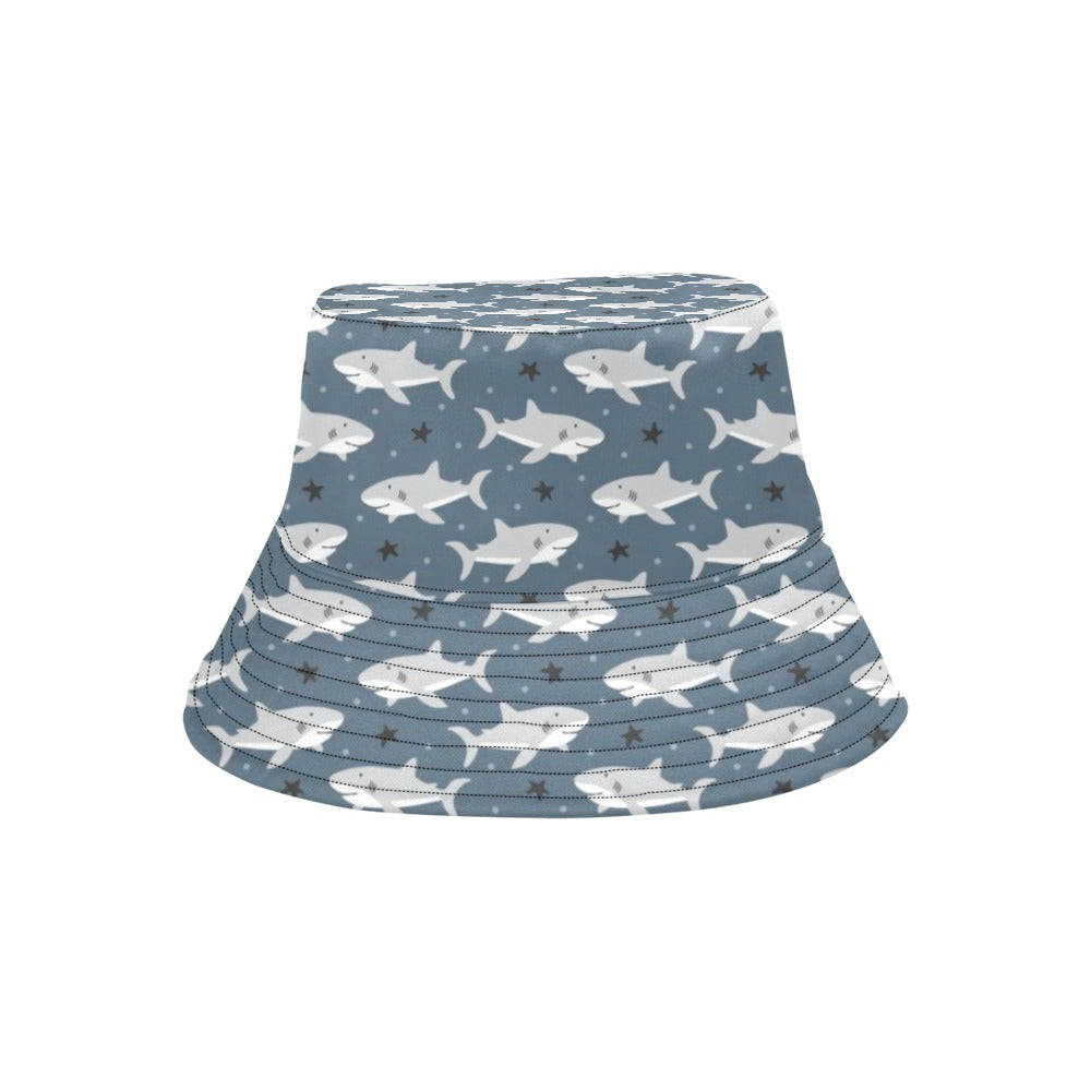 Shark Print Design LKS305 Unisex Bucket Hat