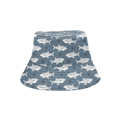 Shark Print Design LKS305 Unisex Bucket Hat