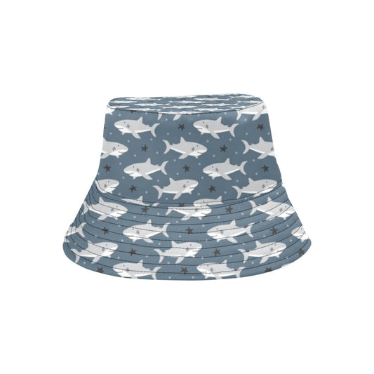 Shark Print Design LKS305 Unisex Bucket Hat