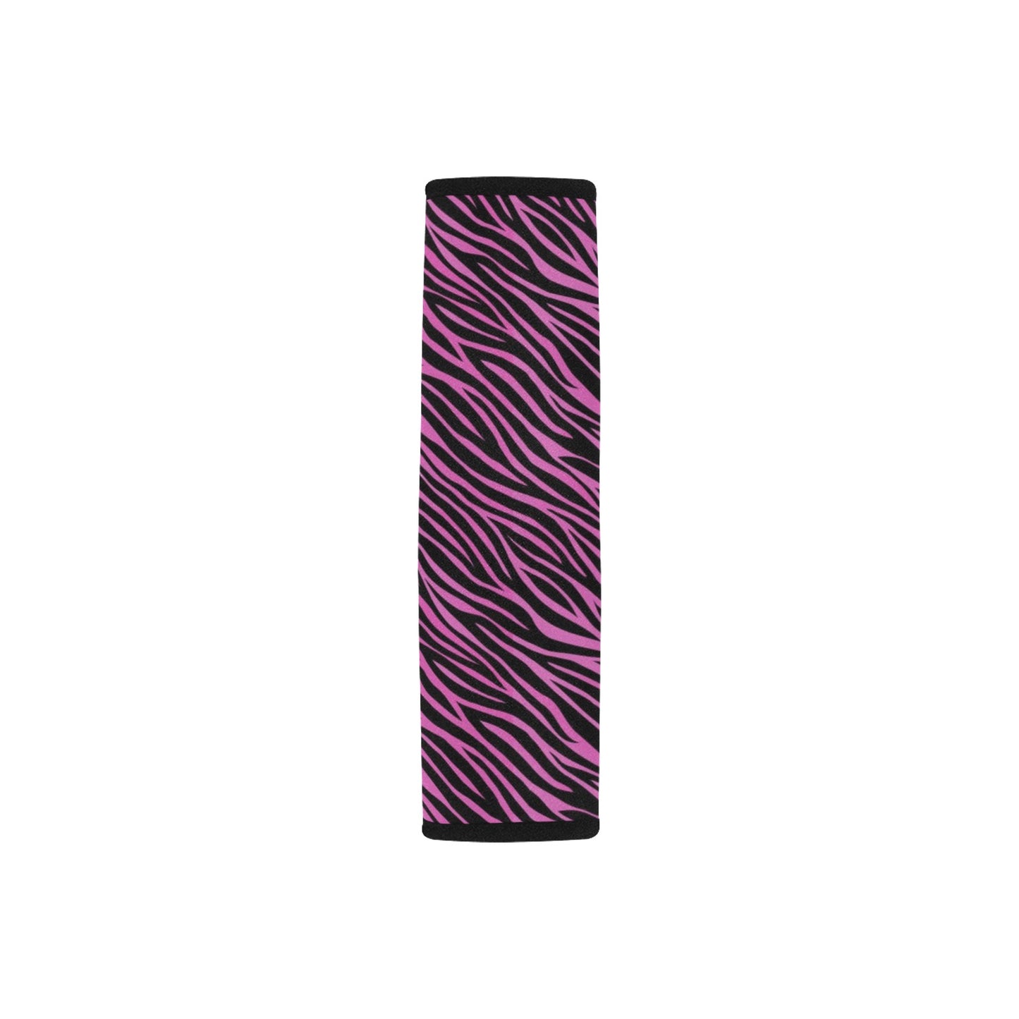 Zebra Pink Print Design LKS304 Car Seat Belt Cover