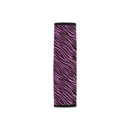 Zebra Pink Print Design LKS304 Car Seat Belt Cover