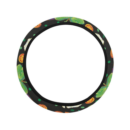 St Patricks Day Print Design LKS303 Steering Wheel Cover with Elastic Edge