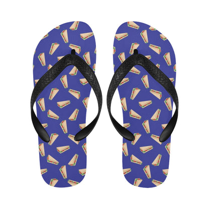 Sandwich Print Design LKS303 Flip Flops