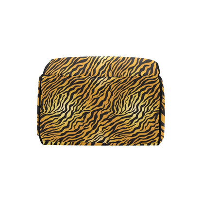 Tiger Print Design LKS302 Diaper Bag Backpack