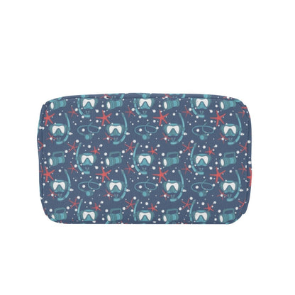 Scuba Equipment Print Design LKS302 Insulated Lunch Bag