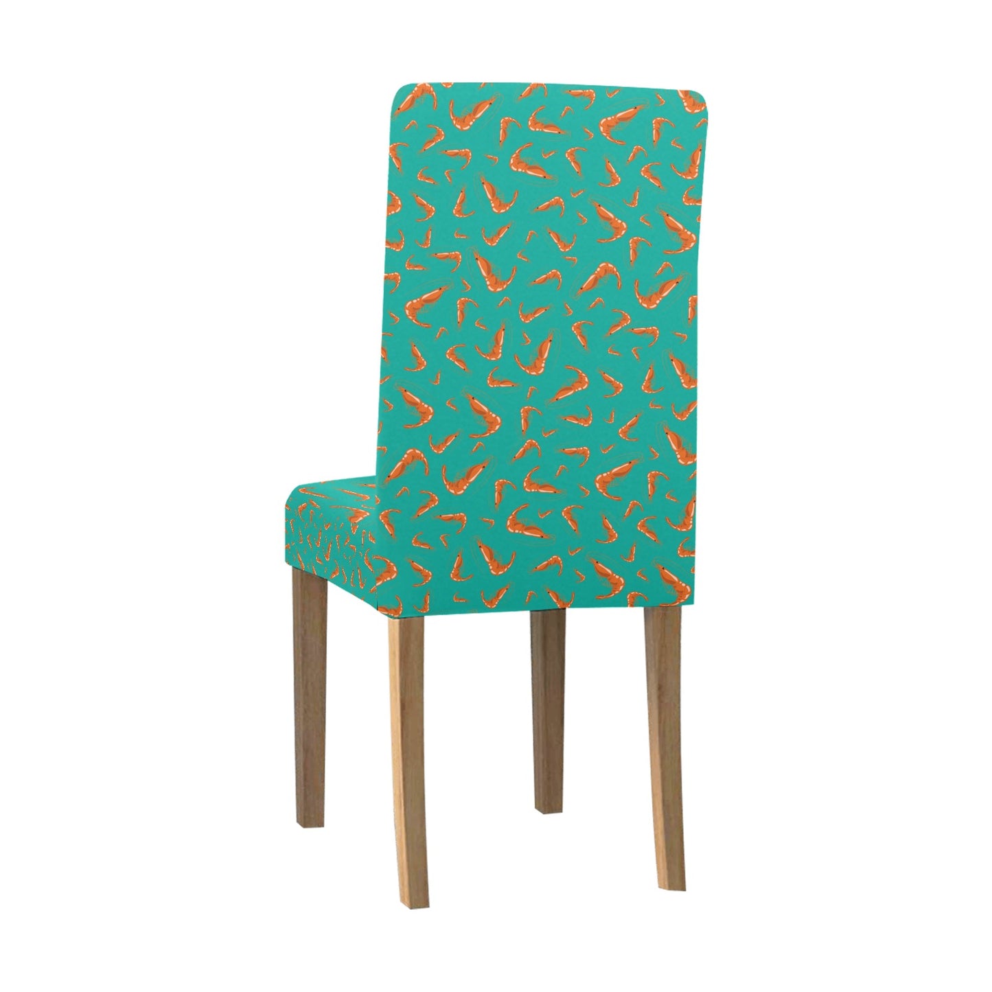 Shrimp Print Design LKS301 Dining Chair Slipcover