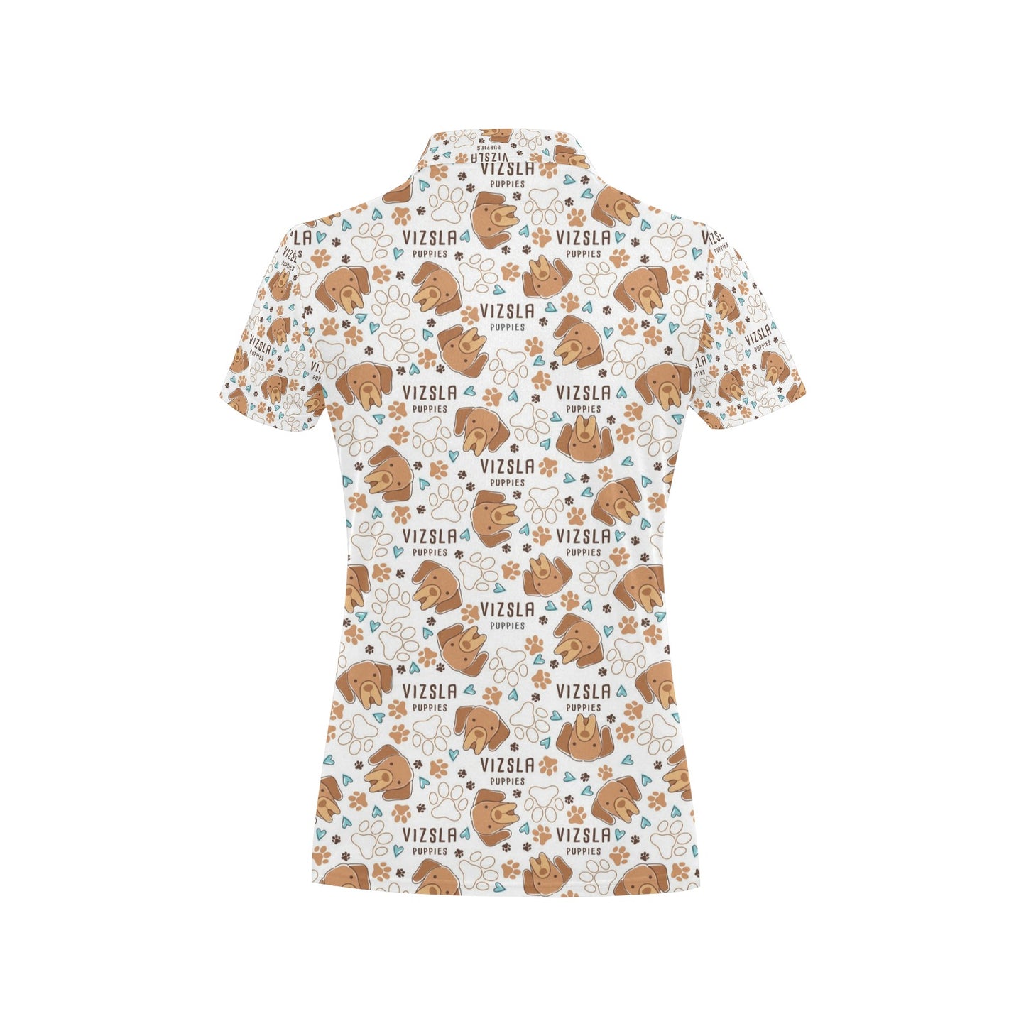 Vizslas Print Design LKS301 Women's Polo Shirt